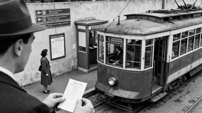 Bilhetes, placas e letreiros: o guia para decifrar a sinalização de transporte em fotos antigas