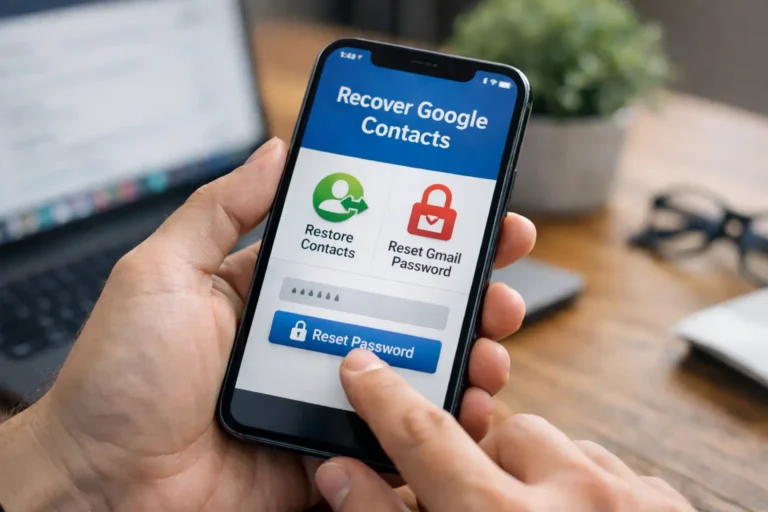 Recuperar Contatos do Google Apagados Permanentemente: Descubra a Solução Como Redefinir a Senha do Gmail
